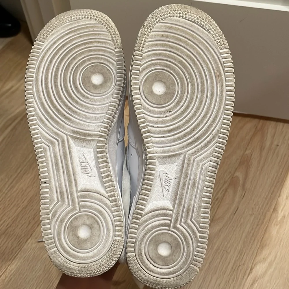 White Nike Air Force 1’s (Women’s 8) - Picture 10 of 10